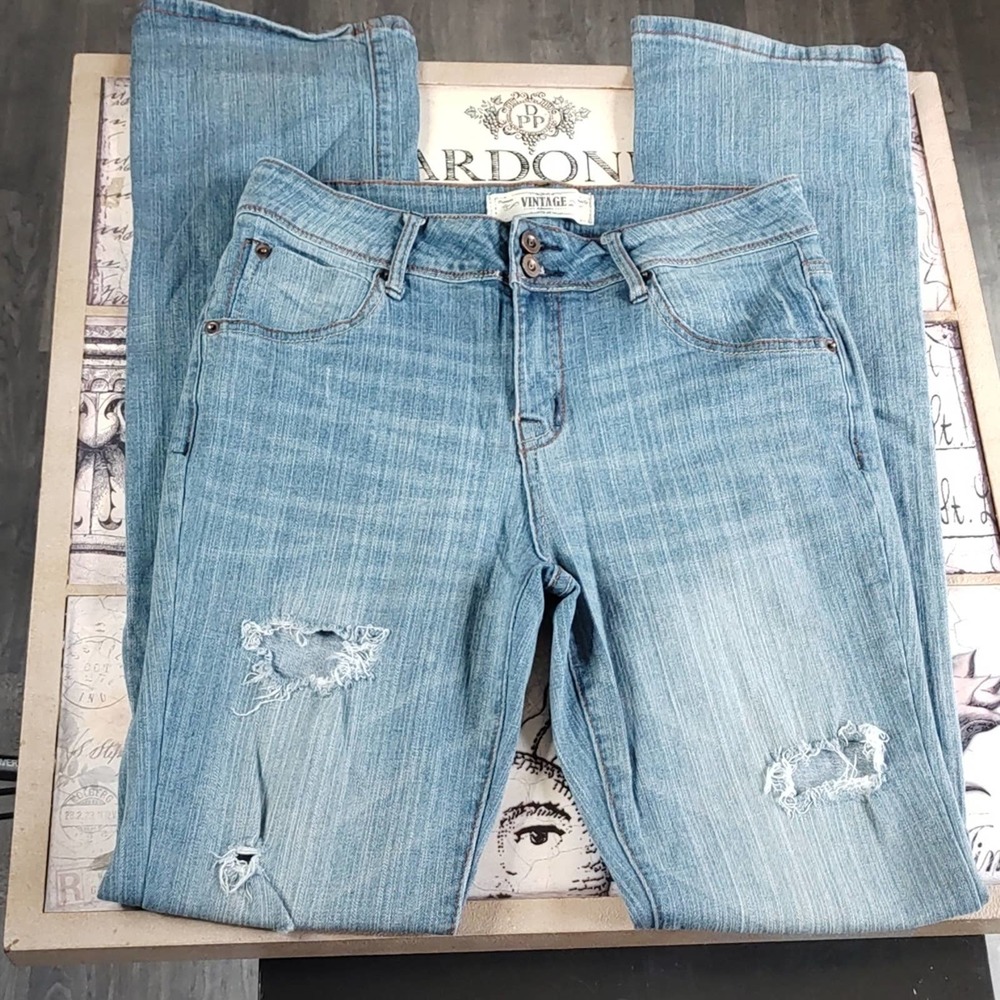 Vintage Blue High Rise Women's Jeans